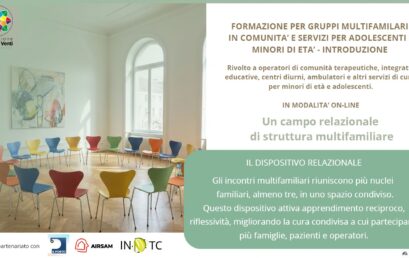 Gruppi multifamiliari: formazione online per i servizi per adolescenti